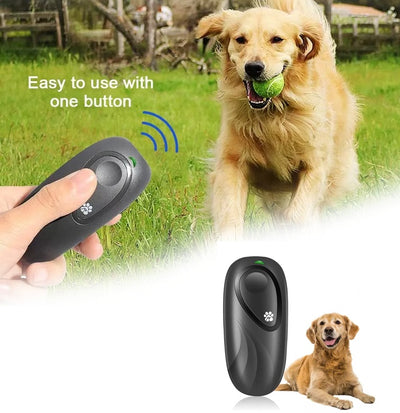 Repelente ultrassônico para cães, dispositivo portátil para treinamento de cães
