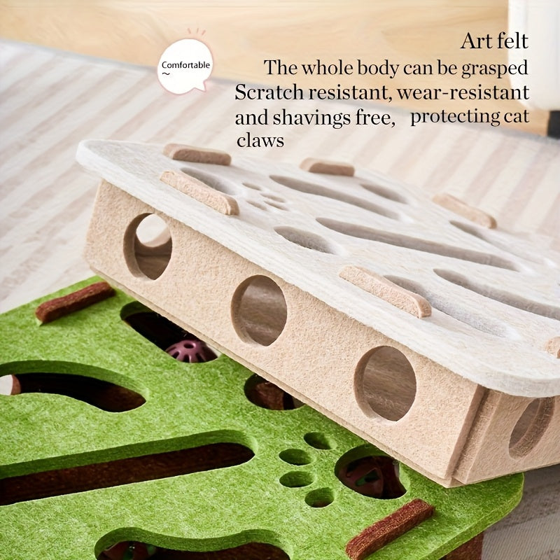 Caixa de diversão para gatos