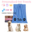Toalha de Banho Personalizada para Pets - Secagem Rápida com Nome/Texto Personalizado