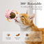 Bolas de catnip que grudam na parede Bolas de catnip para gatos Brinquedos de catnip para gatos Limpeza saudável dos dentes de gatinhos Brinquedos de mastigação dentais Guloseimas de parede para gatos