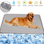 Tapete refrescante para cães, almofada refrescante para animais de estimação, almofada refrescante para canis, caixas, carros, interior e exterior, tapete de seda gelada, cobertor refrescante