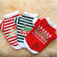 onjunto de 3 Camisetas Festivas de Natal para Cães & Gatos