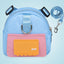 Bolsa de armazenamento para lanches de animais de estimação, mochila multifuncional de grande capacidade para cães, mochila ajustável com arnês, adequada para viagens e caminhadas com animais de estimação