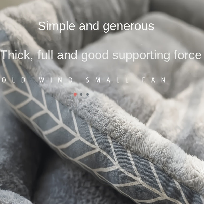 Cama Ortopédica para Cão com Capa Lavável Removível