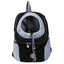 Mochila para transporte de cães de estimação, de viagem portátil com dois ombros, bolsa de malha para transporte de cães de estimação ao ar livre