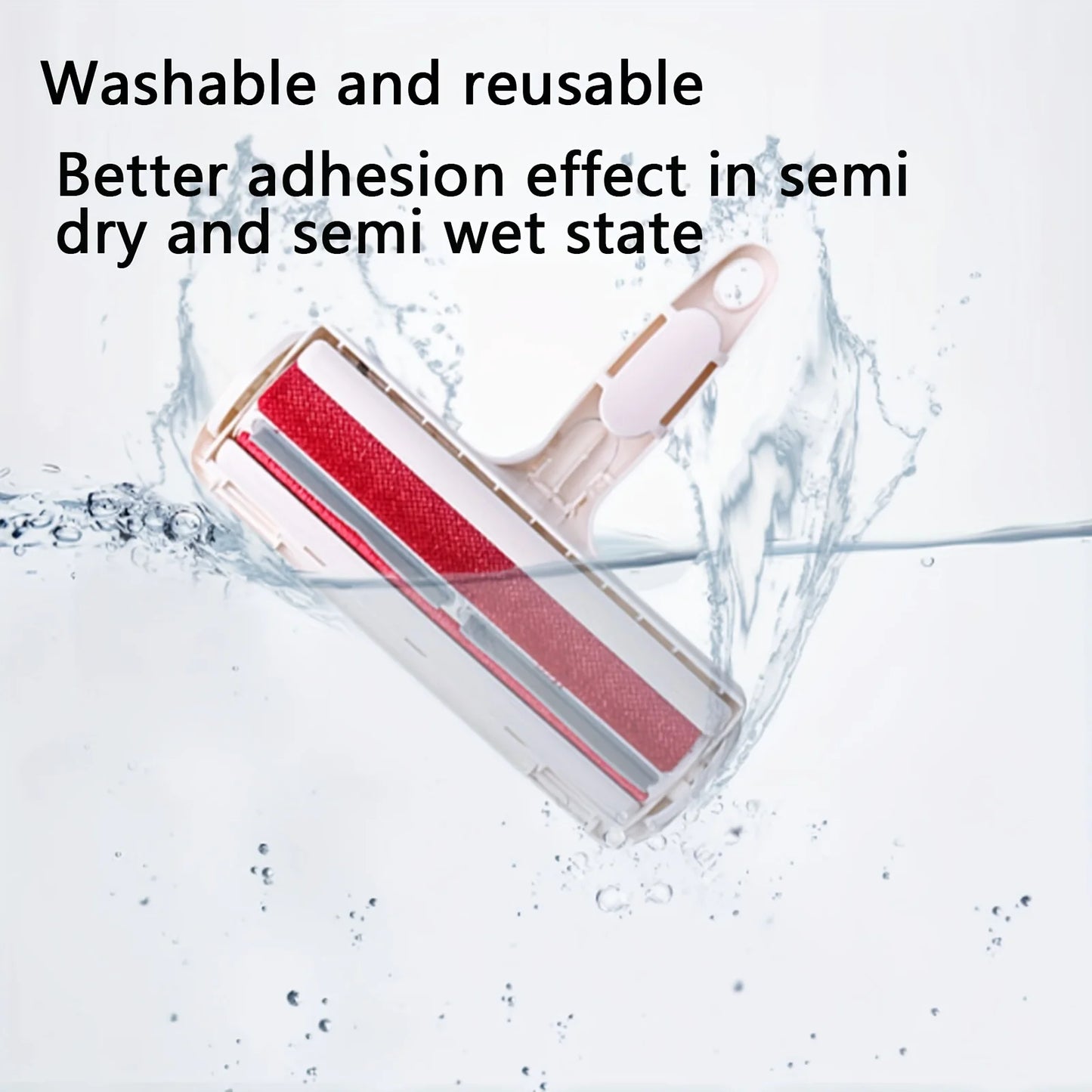 Removedor de Pelos de Animais de Estimação com Rolo Reutilizável para Pelos de Cães e Gatos