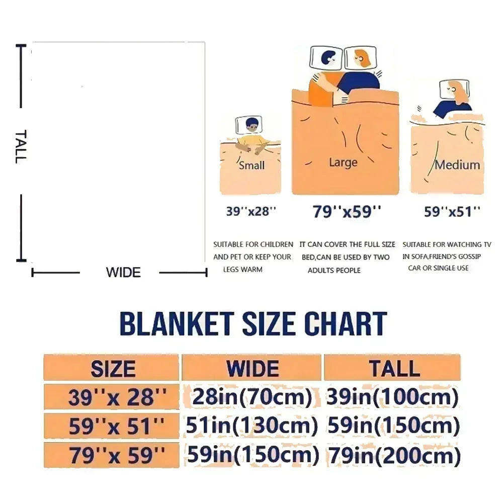 Manta acolchoada fofa com estampa floral de gato azul, ideal para camping, viagens, sofá e cama. Manta aconchegante e quentinha para amantes de gatos,.