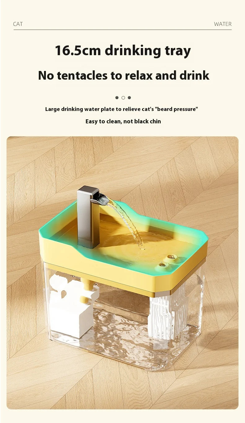 Bebedouro Automático para Gatos com Filtro USB