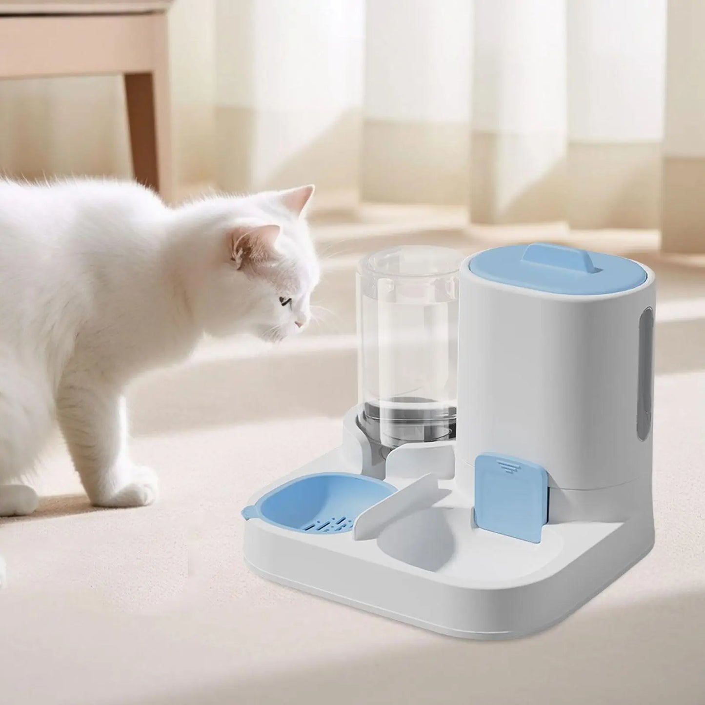 Alimentador automático para animais de estimação, dispensador de água, tigela portátil para cães