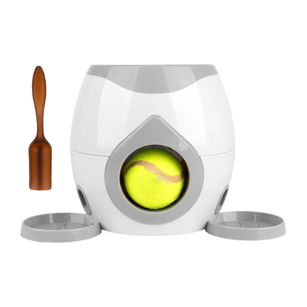 Lançador automático de bolas para cães, lento para cães de pequeno e médio porte.