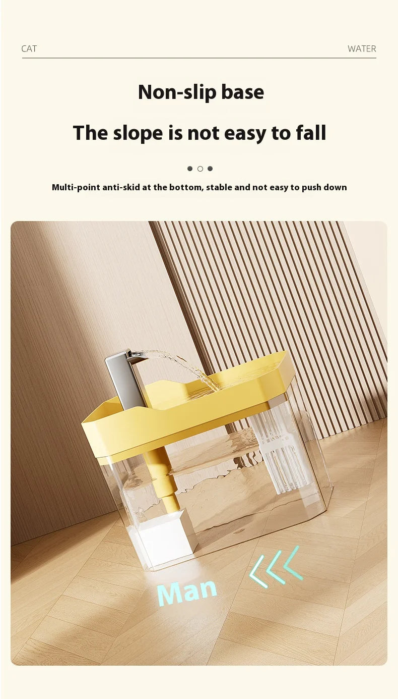 Bebedouro Automático para Gatos com Filtro USB