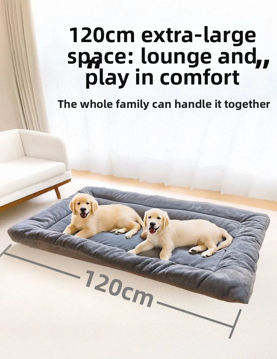 Tapete grande para dormir para cães, ideal para o inverno, mantém o corpo aquecido, dupla face, perfeito para Golden Retrievers e alivia o stress
