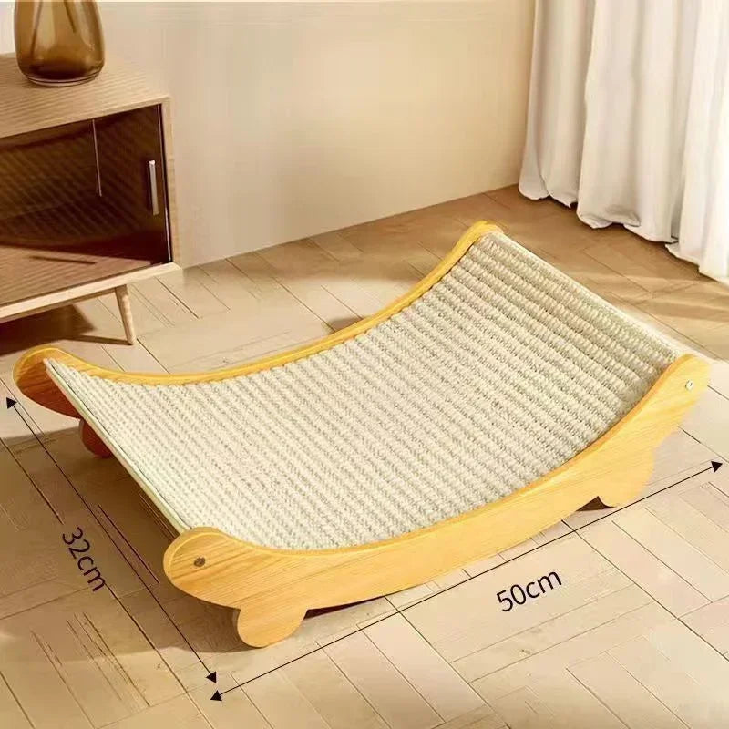 Arranhador para Gatos. Removível e Resistente ao Desgaste, Multifuncional, Cama para Gatos Dormirem,  Afiar e Desgastar