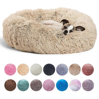 Cama Redonda Super Macia para Cães e Gatos - 6 Tamanhos