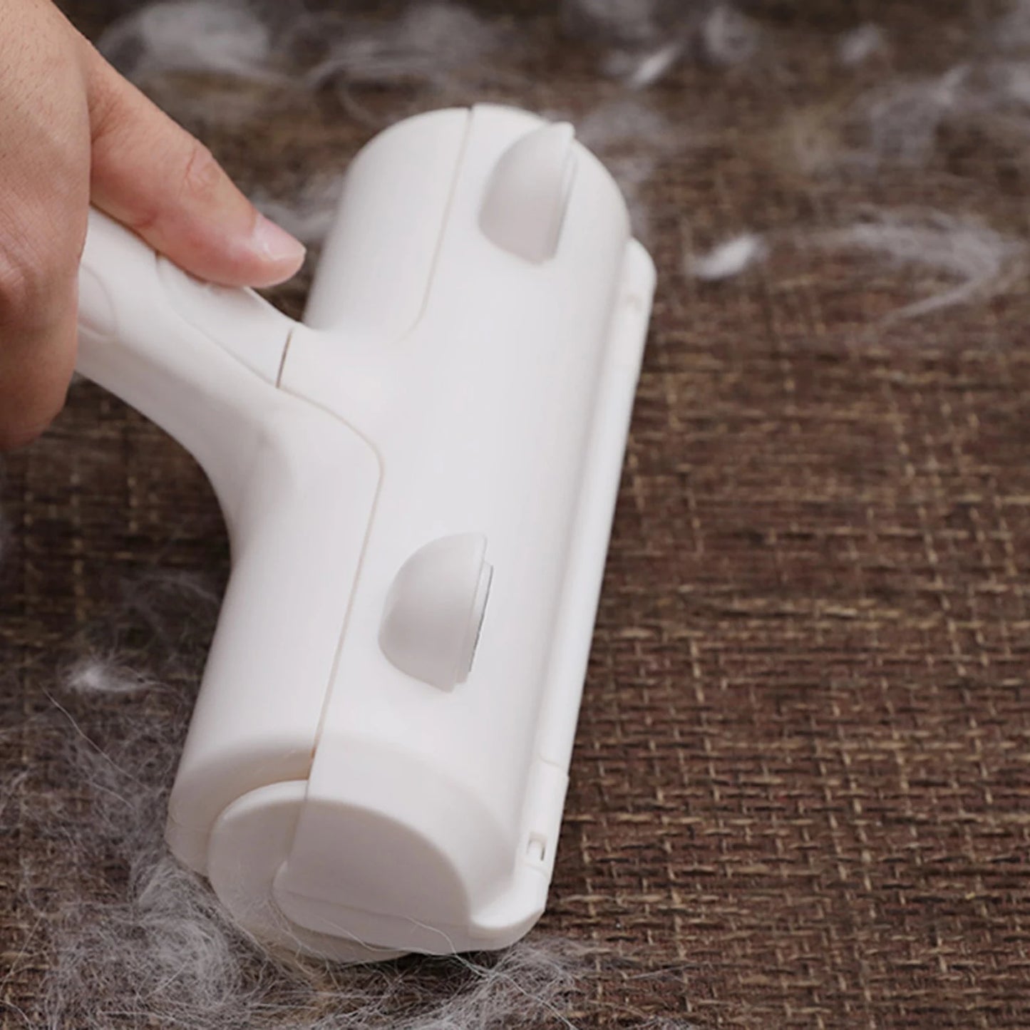 Removedor de Pelos de Animais de Estimação com Rolo Reutilizável para Pelos de Cães e Gatos