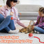 Bola interativa para cães e gatos, bola rolante automática com cauda falsa, recarregável, brinquedo elétrico inteligente para treinamento de animais de estimação, imita um rato.