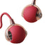 Set of 2 interactive cat balls with USB rechargeable motor and random rolling motion.