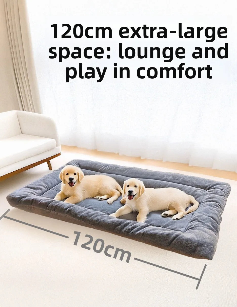 Tapete grande para dormir para cães, ideal para o inverno, mantém o corpo aquecido, dupla face, perfeito para Golden Retrievers e alivia o stress