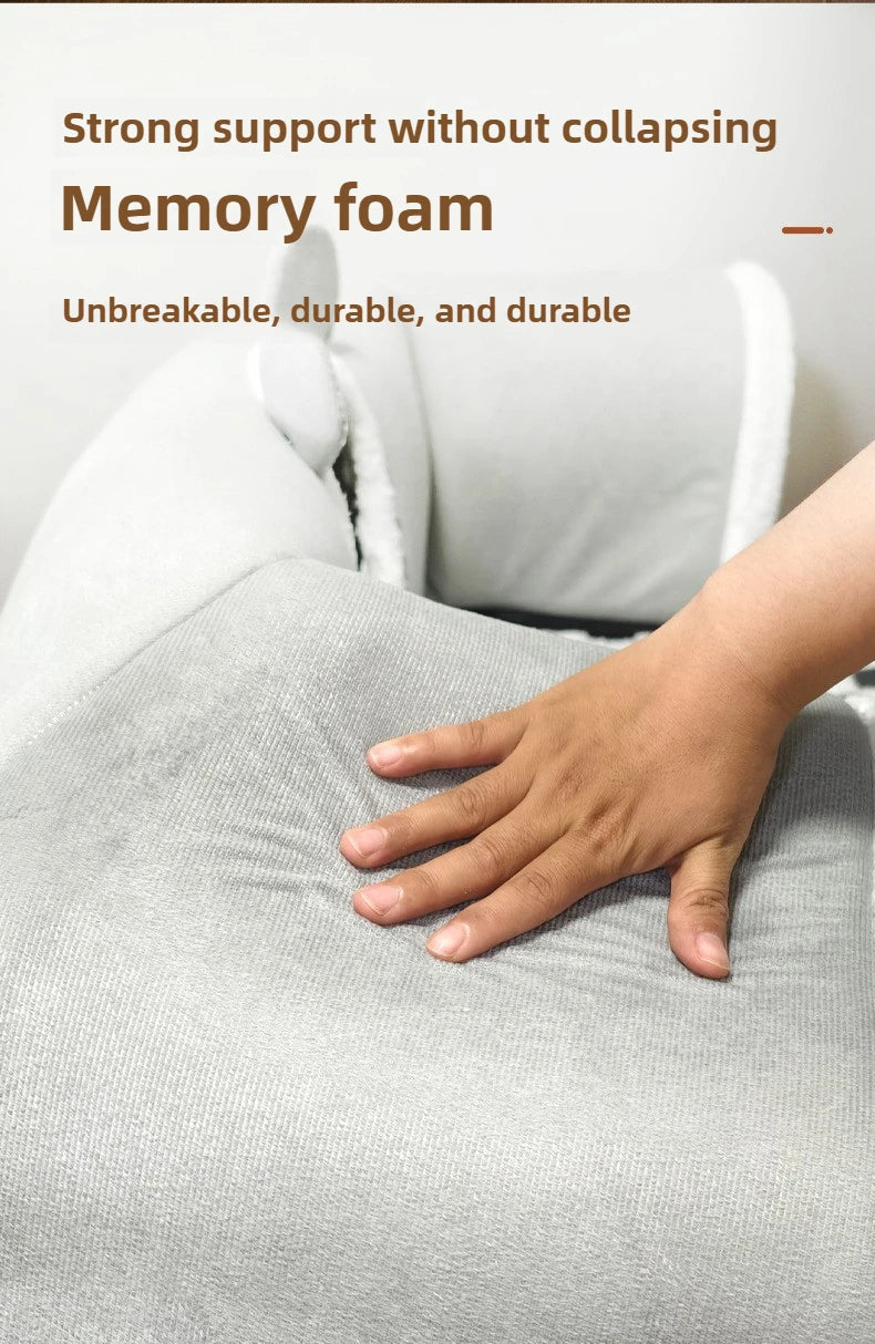 Nova cama em formato de túnel em U para gatos, com tapete removível e lavável para brincadeiras de esconde-esconde.