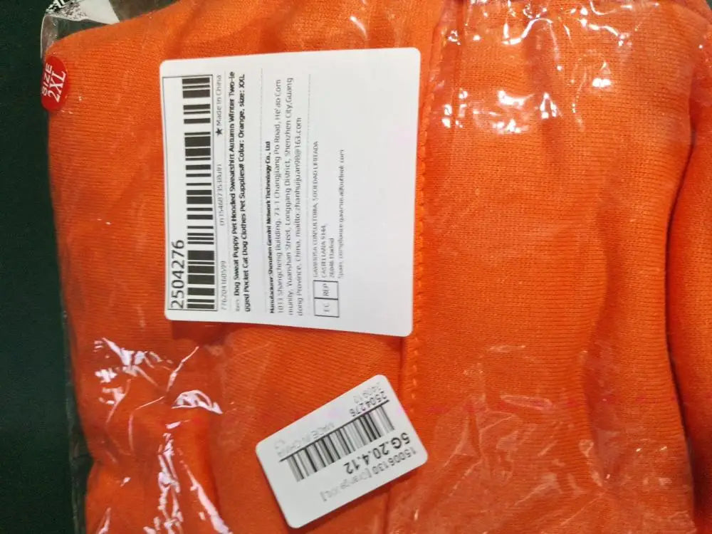 Moletom com capuz para cachorro, filhote, animal de estimação, outono/inverno, com bolso, para cães e gatos de duas patas.