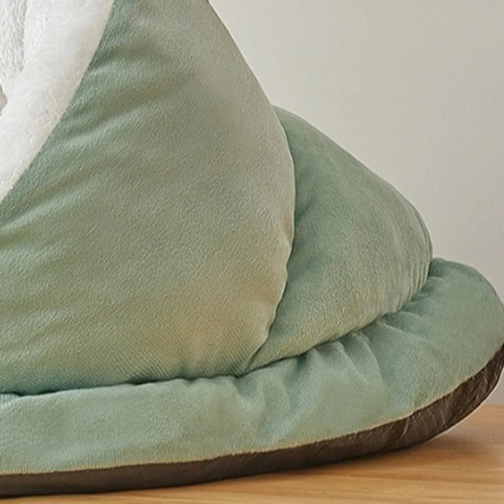 Cama Quentinha para Cães e Gatos - Lavável e Dobrável