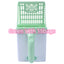Neater Litter Genie Scooper Cat Litter Sifter Scoop System Kitty Litter Scooper com sacos de resíduos extras da Neater Litter Scooper