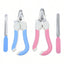 Tesoura de unhas para animais de estimação, cortador de unhas para cães e gatos, cortador de unhas, tesoura para animais de estimação, conjunto de necessidades diárias