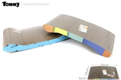 Arranhador para gatos médio estilo osso