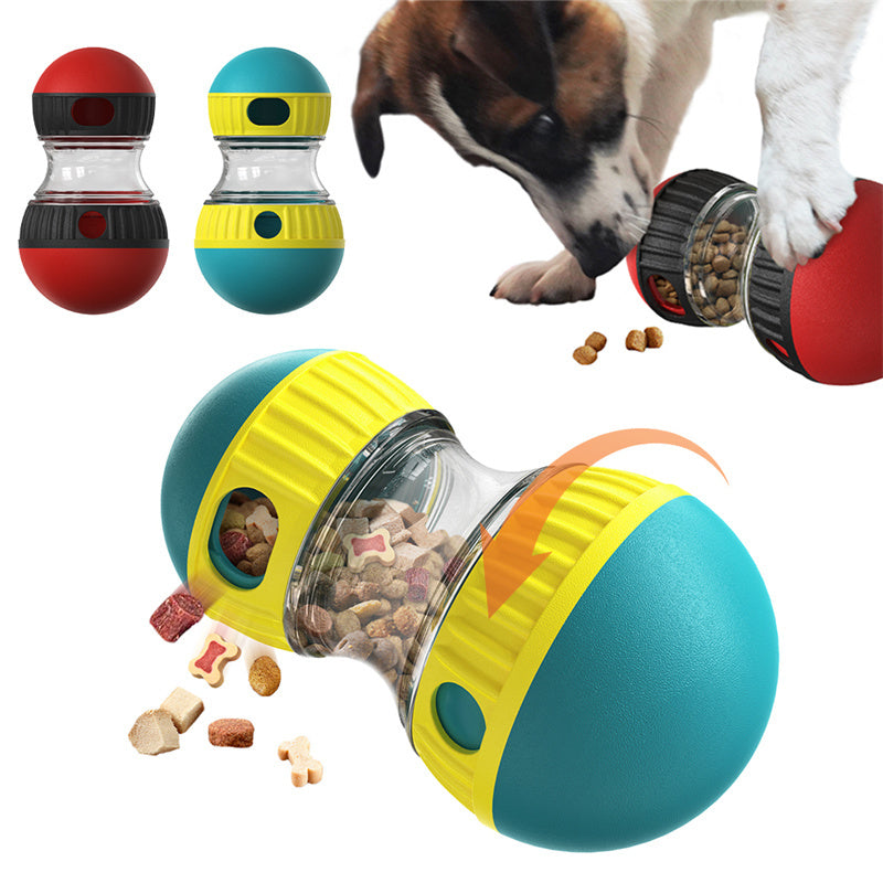 Brinquedo para cães com dispensador de ração