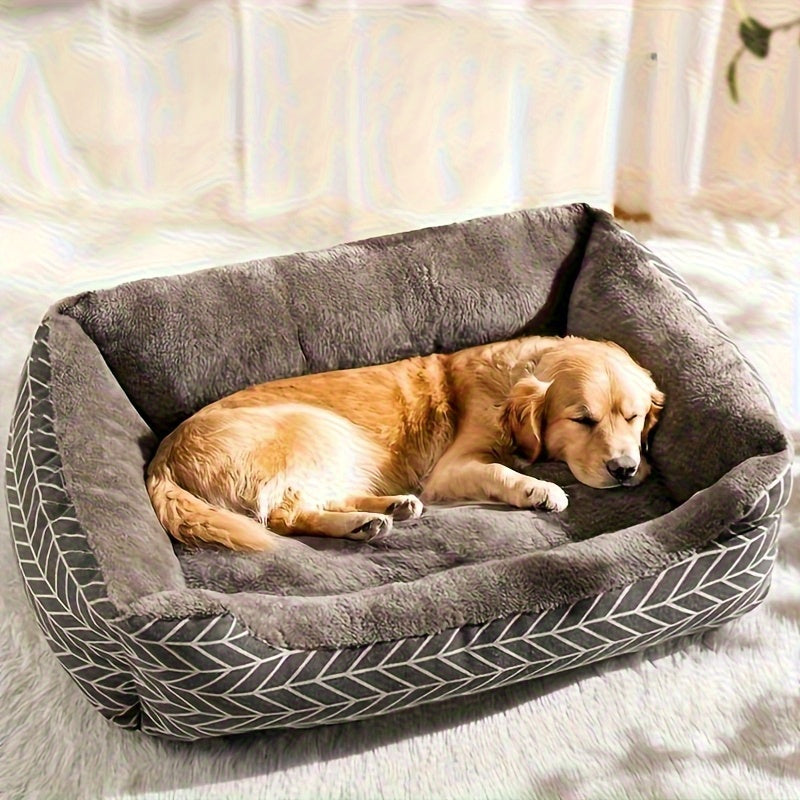 Cama Ortopédica para Cão com Capa Lavável Removível