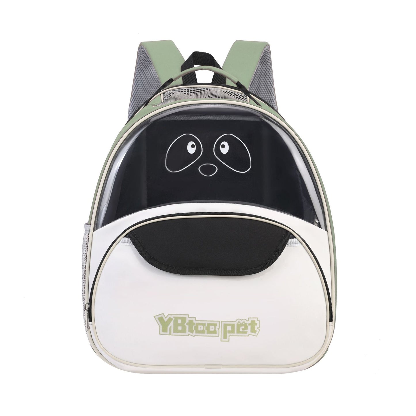 Mochila portátil em tecido Oxford para gatos, respirável e com grande capacidade.