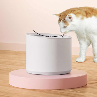 Dispensador de água inteligente para animais de estimação Lâmpada UV Filtração de circulação automática