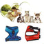Peitoral luminoso LED para cães com carregamento USB, colete peitoral para cães