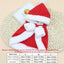 1/2pcs Conjunto de Decoração Natalina para Gatos, Chapéu Vermelho do Papai Noelo e Capa Aquecedor com Acessórios Tiara Antlerpara Filhotes .