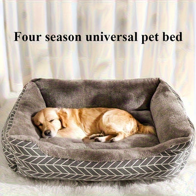 Cama Ortopédica para Cão com Capa Lavável Removível