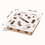 Gadget de Entretenimento para Animais de Estimação, um Brinquedo de Puzzle para Gatinhos, uma Caixa de Labirinto