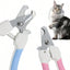 Tesoura de unhas para animais de estimação, cortador de unhas para cães e gatos, cortador de unhas, tesoura para animais de estimação, conjunto de necessidades diárias