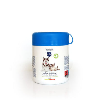 Toalhitas Húmidas de Limpeza para cães e gatos